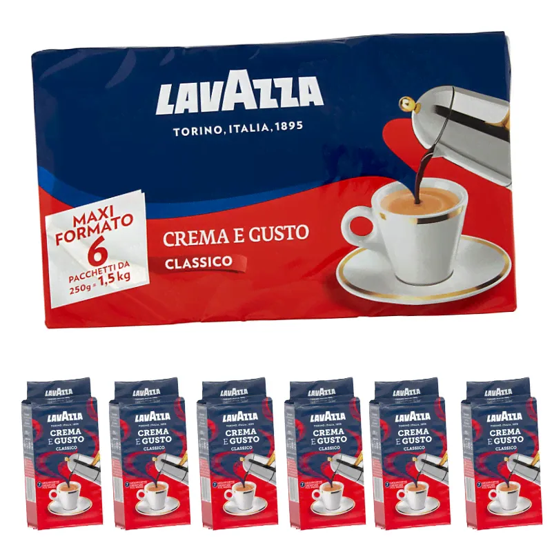 Coffee Crema e Gusto Classico 1500g - LavAzza