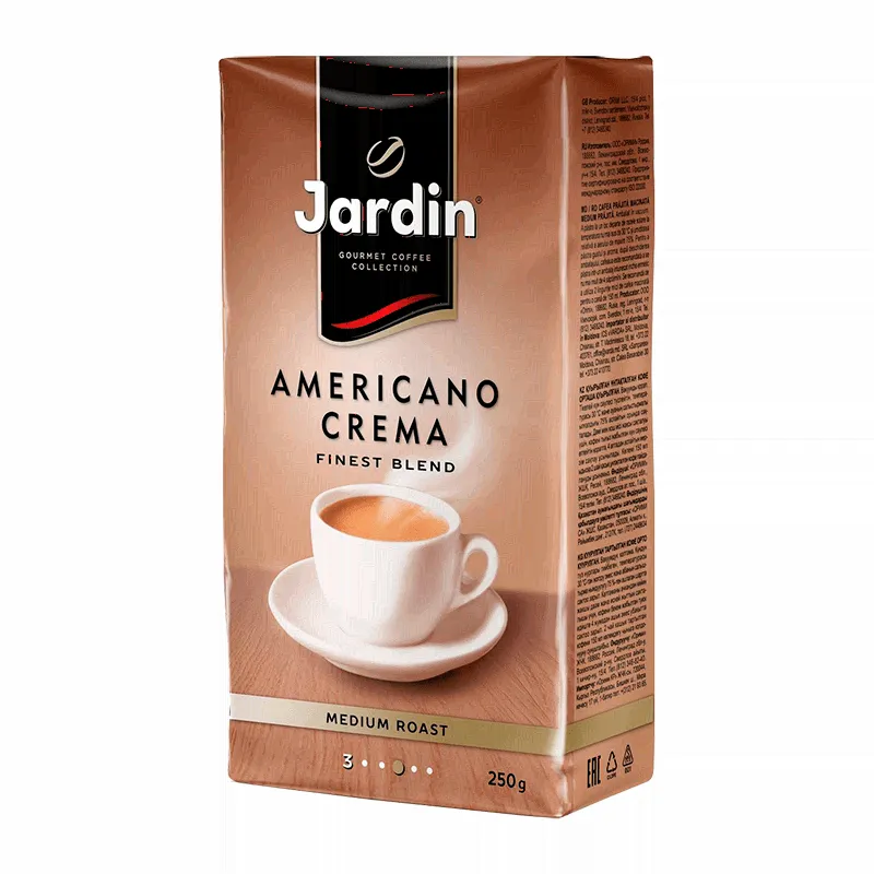 Кофе Jardin Americano Crema молотый 250 гр м/у