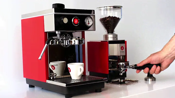 Olympia Express Maximatic Espresso Machine and Moca Grinder