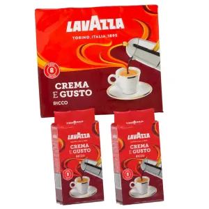 Coffee Crema e Gusto Ricco 2x250g - LavAzza-1