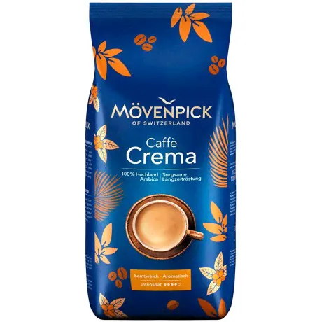 Movenpick Caffe Crema кофе в зернах 1кг-0