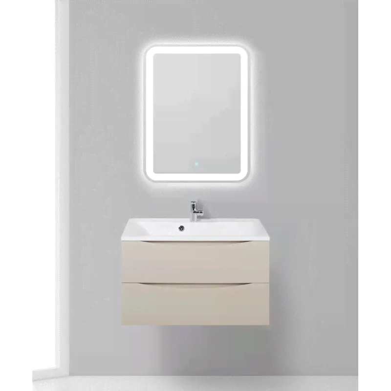 Тумба с раковиной BelBagno Marino 800-2C-SO-CO-P Crema Opaco-0