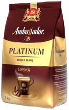 Кофе в зернах Ambassador "Platinum Crema", пакет, 1кг