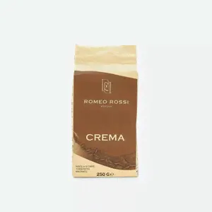 Кофе ROMEO ROSSI CREMA молотый 250гр Италия