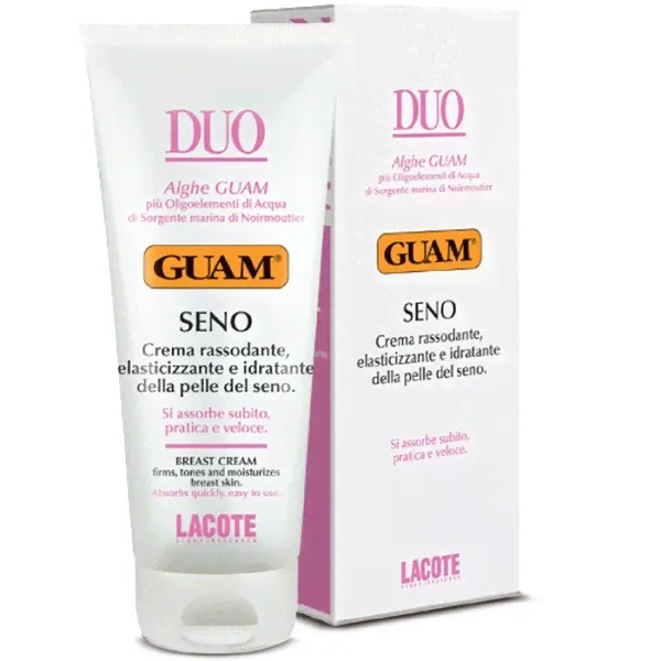 Крем для груди подтягивающий Guam Duo Seno Crema Rassodante Elasticizzante e Idratante 150 мл-0
