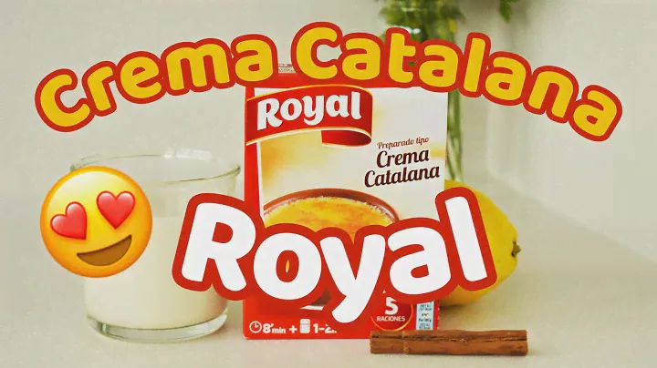 🥣 Crema Catalana Royal | Paso a paso