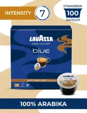 Кофе в капсулах Lavazza Blue Crema 100шт Арабика 100%