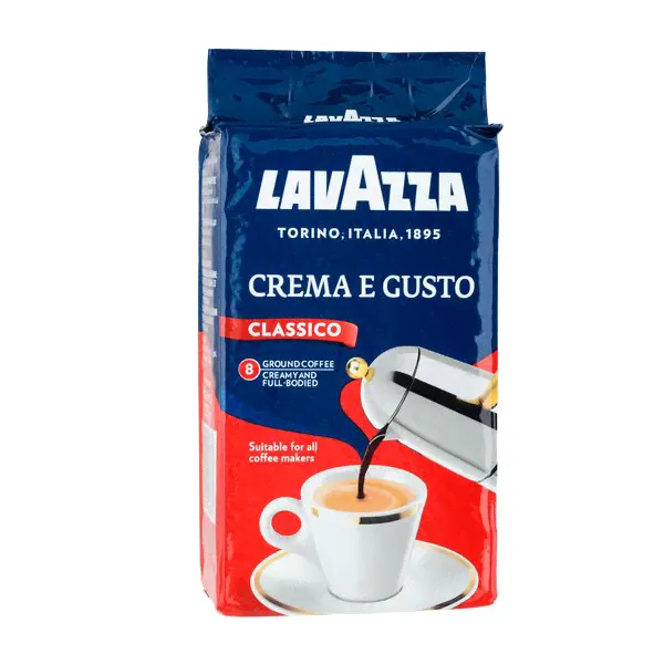 Кофе LAVAZZA CREMA E GUSTO Classico 250 г молотый