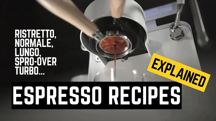 ESPRESSO RECIPES EXPLAINED