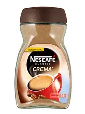 Кофе растворимый Nescafe "CREMA" 95 г, стекло
