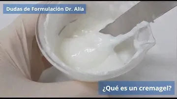 ¿Qué es un cremagel?