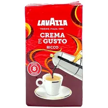 Кофе LAVAZZA CREMA E GUSTO RICCO молотый /пакет/ 250г
