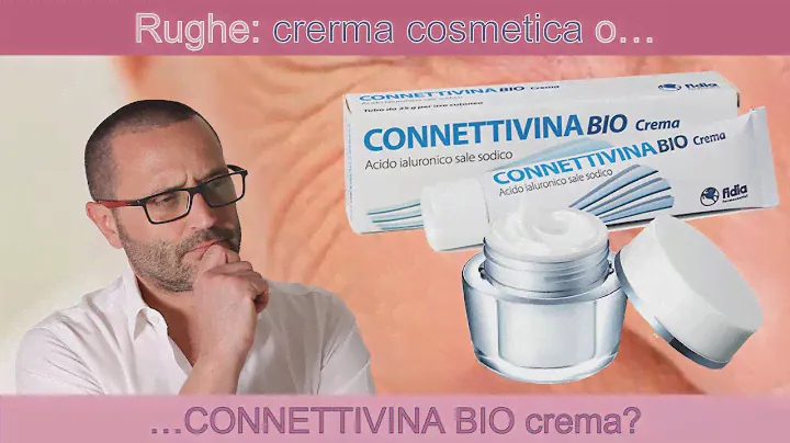 Rughe: crema cosmetica o Connettivina Bio Crema